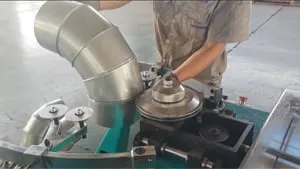 ماكينة تشكيل أكواع مجاري الهواء الهيدروليكية HRE-1250